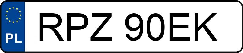 Numer rejestracyjny RPZ90EK posiada VOLKSWAGEN Transporter T4 TDi MR`96 2.7t Transporter T4 TDi MR`96 2.7t