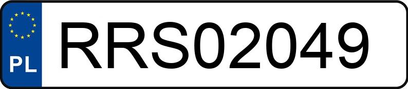 Numer rejestracyjny RRS 02049 posiada RENAULT LAGUNA - RRS02049