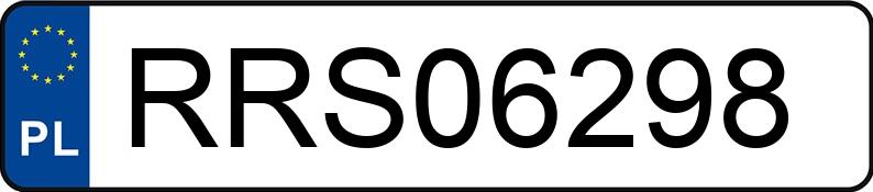 Numer rejestracyjny RRS 06298 posiada AUDI A4 - RRS06298