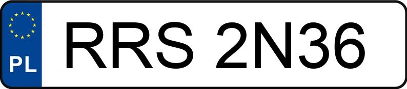 Numer rejestracyjny RRS 2N36 posiada MERCEDES-BENZ SPRINTER 311 CDI - RRS2N36