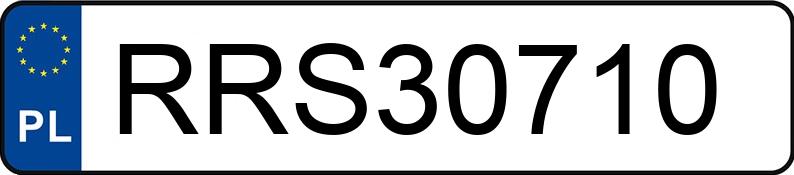 Numer rejestracyjny RRS 30710 posiada BMW 320D - RRS30710