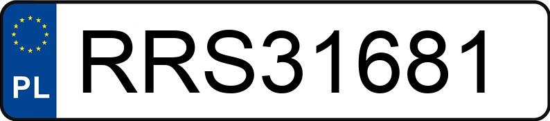 Numer rejestracyjny RRS 31681 posiada HONDA CR-V - RRS31681