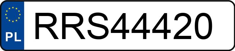 Numer rejestracyjny RRS 44420 posiada MERCEDES-BENZ AMG A 45 S 4MATIC+ - RRS44420