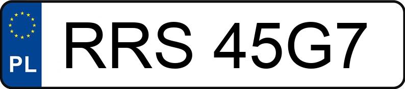 Numer rejestracyjny RRS 45G7 posiada KTM Sportowe RC 125 - RRS45G7