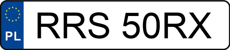 Numer rejestracyjny RRS 50RX posiada FORD ESCORT 1.8 TD KOMBI - RRS50RX