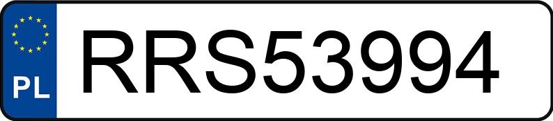 Numer rejestracyjny RRS 53994 posiada AUDI A4 AVANT - RRS53994