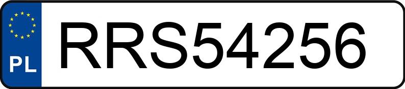 Numer rejestracyjny RRS 54256 posiada AUDI A3 1.8 KAT - RRS54256