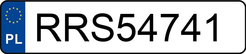 Numer rejestracyjny RRS 54741 posiada VOLVO V40 - RRS54741