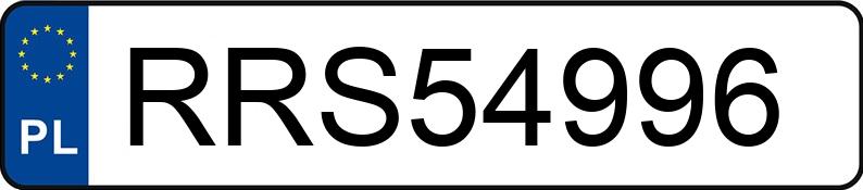 Numer rejestracyjny RRS 54996 posiada BMW 520 Touring Diesel DPF MR`10 E5 F11 520 Touring Diesel DPF MR`10 E5 F11 - RRS54996
