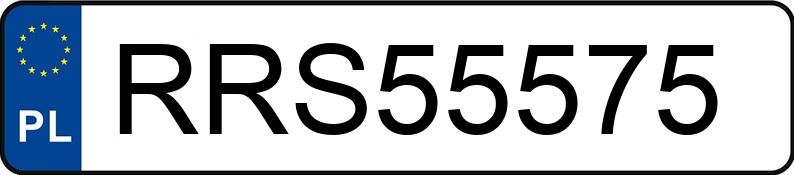 Numer rejestracyjny RRS 55575 posiada HONDA ACCORD - RRS55575