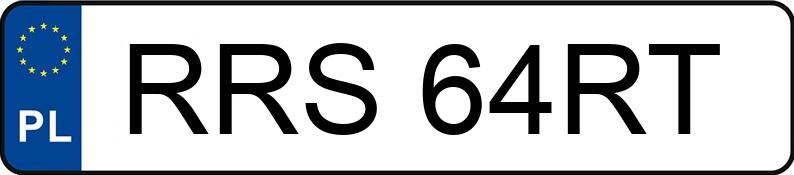 Numer rejestracyjny RRS 64RT posiada OPEL VECTRA 1.9 CDTI - RRS64RT