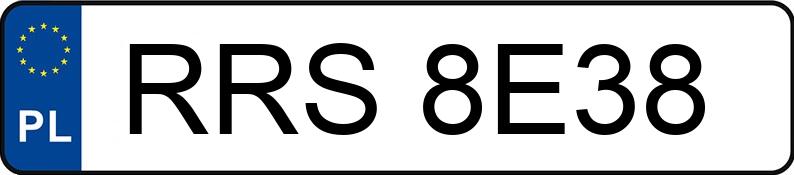 Numer rejestracyjny RRS 8E38 posiada VOLKSWAGEN PASSAT 1.8 - RRS8E38 Numer rejestracyjny RRS 8E38 posiada VOLKSWAGEN PASSAT 1.8 - RRS8E38