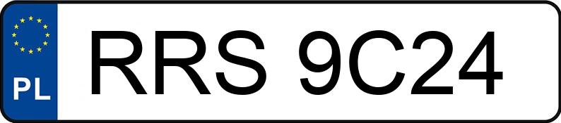 Numer rejestracyjny RRS 9C24 posiada RENAULT MEGANE SCENIC - RRS9C24