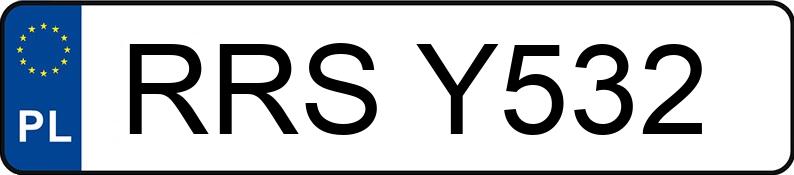Numer rejestracyjny RRS Y532 posiada VOLKSWAGEN GOLF 1.3 - RRSY532 Numer rejestracyjny RRS Y532 posiada VOLKSWAGEN GOLF 1.3 - RRSY532