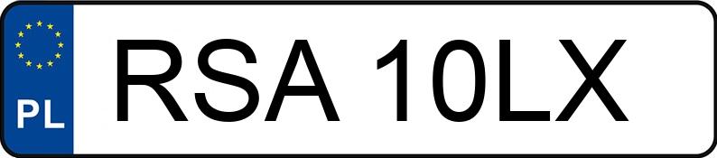 Numer rejestracyjny RSA 10LX posiada FIAT PUNTO - RSA10LX Numer rejestracyjny RSA 10LX posiada FIAT PUNTO - RSA10LX