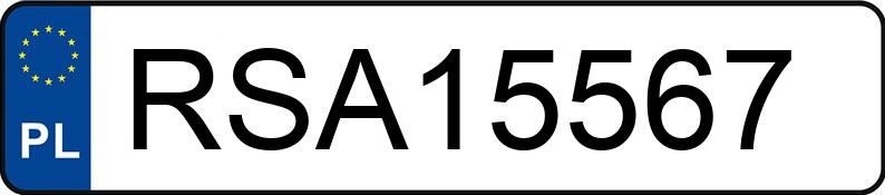 Numer rejestracyjny RSA 15567 posiada AUDI A4 AVANT - RSA15567 Numer rejestracyjny RSA 15567 posiada AUDI A4 AVANT - RSA15567