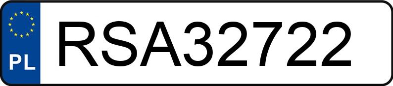 Numer rejestracyjny RSA 32722 posiada PEUGEOT 307 SW 2.0 HDI MR`02 E3 Premium Class - RSA32722