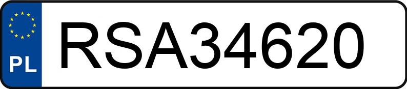 Numer rejestracyjny RSA 34620 posiada FORD Focus 1.8 TDCi MR`05 E4 Ambiente - RSA34620