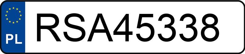 Numer rejestracyjny RSA 45338 posiada CITROEN C4 1.6 HDI MR`11 E4 Selection - RSA45338