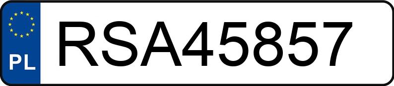 Numer rejestracyjny RSA 45857 posiada BMW 530 - RSA45857 Numer rejestracyjny RSA 45857 posiada BMW 530 - RSA45857