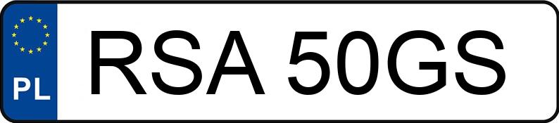 Numer rejestracyjny RSA 50GS posiada VOLKSWAGEN Passat B5 1.9 TDI MR`96 E2 Basis - RSA50GS Numer rejestracyjny RSA 50GS posiada VOLKSWAGEN Passat B5 1.9 TDI MR`96 E2 Basis - RSA50GS