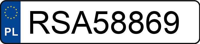 Numer rejestracyjny RSA 58869 posiada AUDI A5 Coupe Quattro 3.0 TFSI MR`12 E5 B8 S tronic - RSA58869