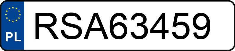 Numer rejestracyjny RSA 63459 posiada SAAB 9-3 - RSA63459