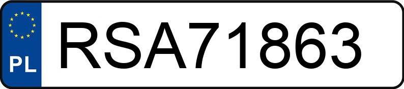 Numer rejestracyjny RSA 71863 posiada PEUGEOT 407 1.6 HDI - RSA71863