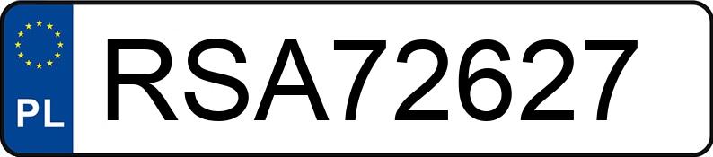 Numer rejestracyjny RSA 72627 posiada SKODA Fabia IV 1.0 MR`22 E6d Selection - RSA72627 Numer rejestracyjny RSA 72627 posiada SKODA Fabia IV 1.0 MR`22 E6d Selection - RSA72627