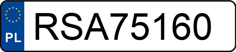 Numer rejestracyjny RSA 75160 posiada BMW 325 - RSA75160 Numer rejestracyjny RSA 75160 posiada BMW 325 - RSA75160