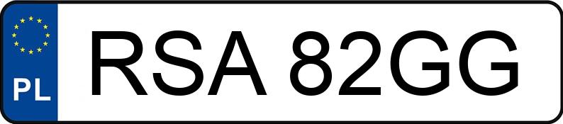 Numer rejestracyjny RSA 82GG posiada FIAT ALBEA - RSA82GG
