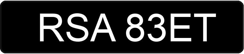 Numer rejestracyjny RSA 83ET posiada CITROEN BX 14 BX 14 - RSA83ET