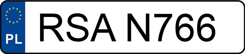 Numer rejestracyjny RSA N766 posiada PEUGEOT 206 1.4 MR`98 Mistral - RSAN766