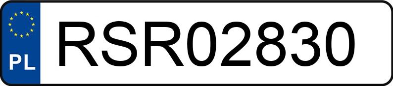 Numer rejestracyjny RSR 02830 posiada CITROEN C3 - RSR02830