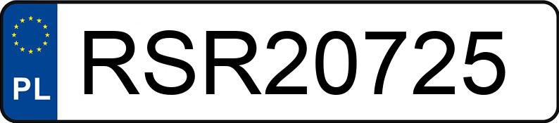 Numer rejestracyjny RSR 20725 posiada SEAT Leon 1.4 TSI MR`13 E5 5F Style S&S - RSR20725