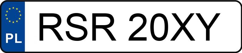 Numer rejestracyjny RSR 20XY posiada NEPTUN N7-202 PTD - RSR20XY Numer rejestracyjny RSR 20XY posiada NEPTUN N7-202 PTD - RSR20XY