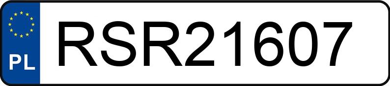 Numer rejestracyjny RSR 21607 posiada MERCEDES-BENZ AXOR - RSR21607