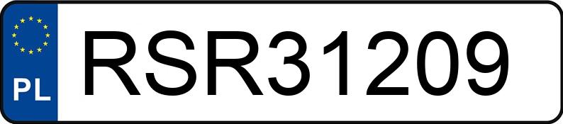 Numer rejestracyjny RSR 31209 posiada OPEL CORSA - RSR31209 Numer rejestracyjny RSR 31209 posiada OPEL CORSA - RSR31209
