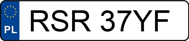 Numer rejestracyjny RSR 37YF posiada XINGTAI XT 200 - RSR37YF