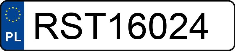 Numer rejestracyjny RST 16024 posiada RENAULT CLIO - RST16024 Numer rejestracyjny RST 16024 posiada RENAULT CLIO - RST16024