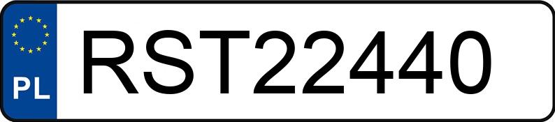 Numer rejestracyjny RST 22440 posiada PEUGEOT 106 1.6 Diesel MR`96 Symbio - RST22440