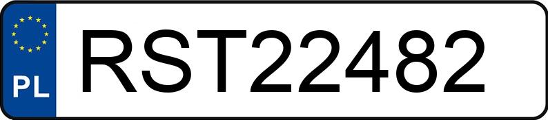Numer rejestracyjny RST 22482 posiada FIAT Punto Evo 1.4 MR`09 E5 Dynamic - RST22482 Numer rejestracyjny RST 22482 posiada FIAT Punto Evo 1.4 MR`09 E5 Dynamic - RST22482
