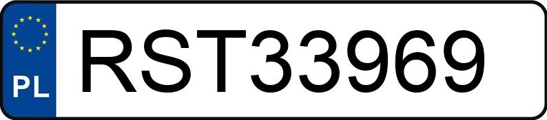 Numer rejestracyjny RST 33969 posiada FORD FIESTA - RST33969