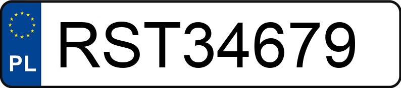 Numer rejestracyjny RST 34679 posiada RENAULT LAGUNA - RST34679 Numer rejestracyjny RST 34679 posiada RENAULT LAGUNA - RST34679