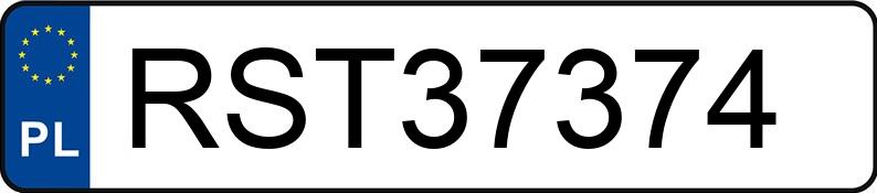 Numer rejestracyjny RST 37374 posiada FORD Focus 2.3 EcoBoost MR`15 E6 RS - RST37374