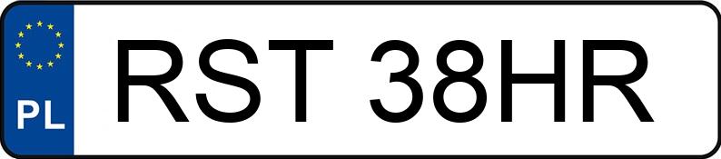 Die Registrierungsnummer RST 38HR hat RENAULT Megane Classic 1.6 MR`99 Authentique - RST38HR