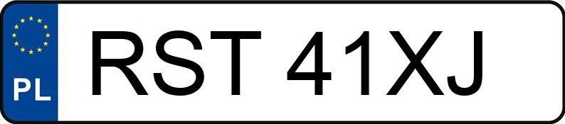 Numer rejestracyjny RST 41XJ posiada AUDI 80 - RST41XJ Numer rejestracyjny RST 41XJ posiada AUDI 80 - RST41XJ