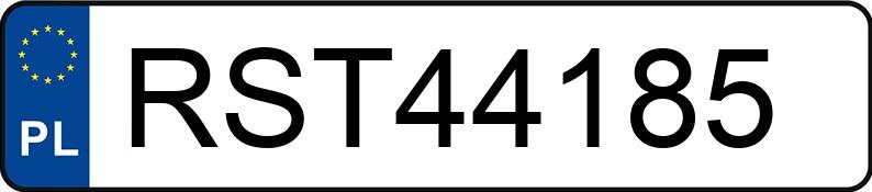 Numer rejestracyjny RST 44185 posiada MAZDA 6 - 2.5 MR`18 E6 100th Anniversary Aut. - RST44185