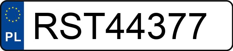 Numer rejestracyjny RST 44377 posiada POLSKI FIAT 125P 1300 - RST44377 Numer rejestracyjny RST 44377 posiada POLSKI FIAT 125P 1300 - RST44377