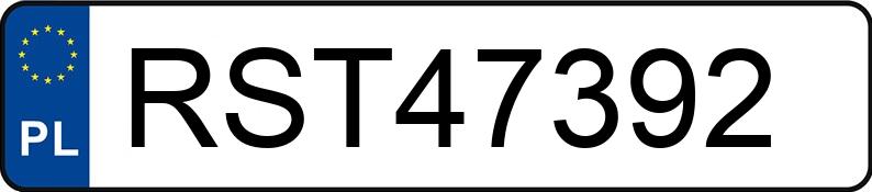 Numer rejestracyjny RST 47392 posiada KIA Cee d 1.4 MR`12 E5 M - RST47392 Numer rejestracyjny RST 47392 posiada KIA Cee d 1.4 MR`12 E5 M - RST47392